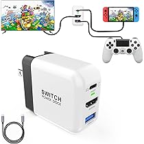 Amazon.co.jp: TreasLin 新型3in1多機 switchドック Type-c充電